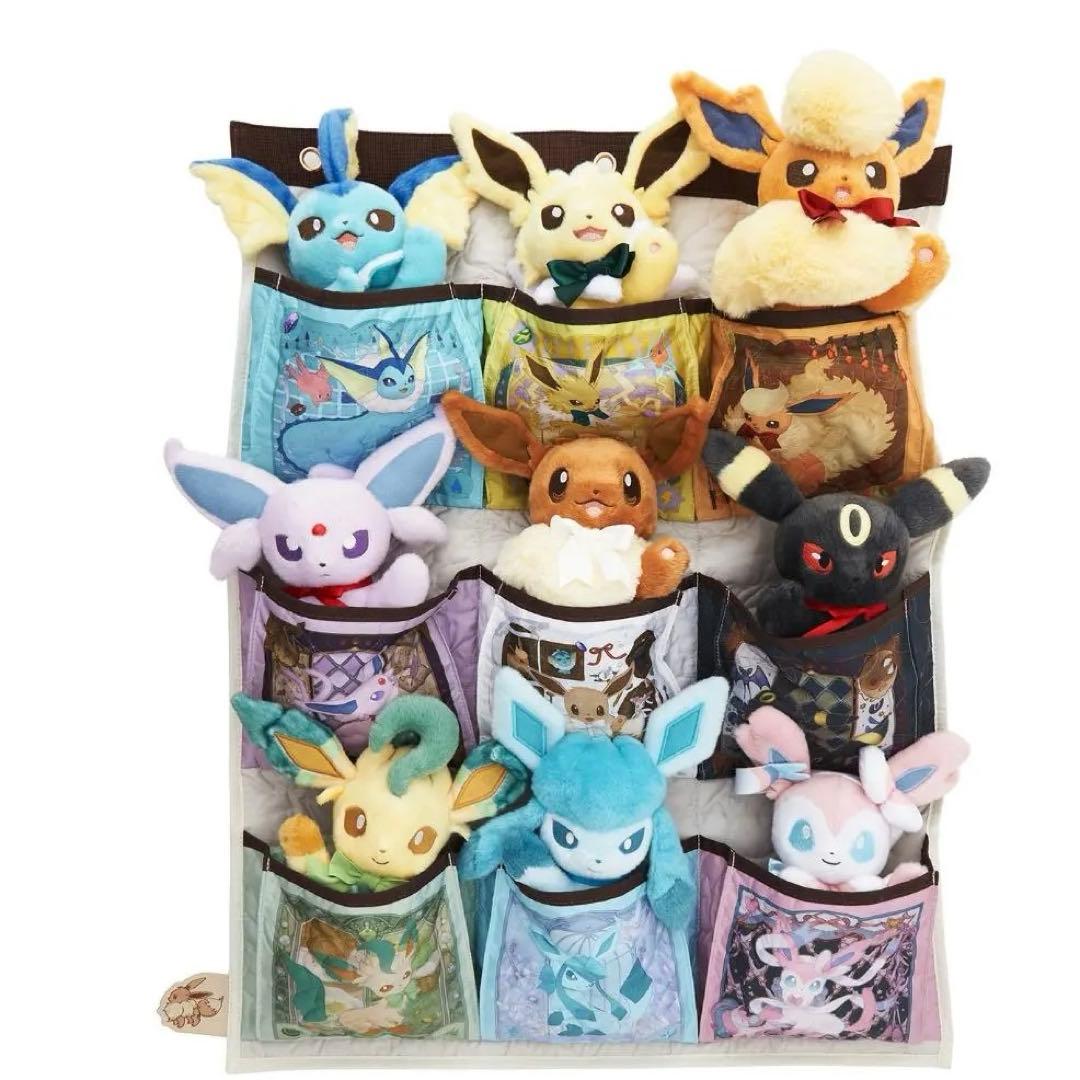 ポケモン　イーブイコレクション　ぬいぐるみ　全種セット　ウォールポケット
