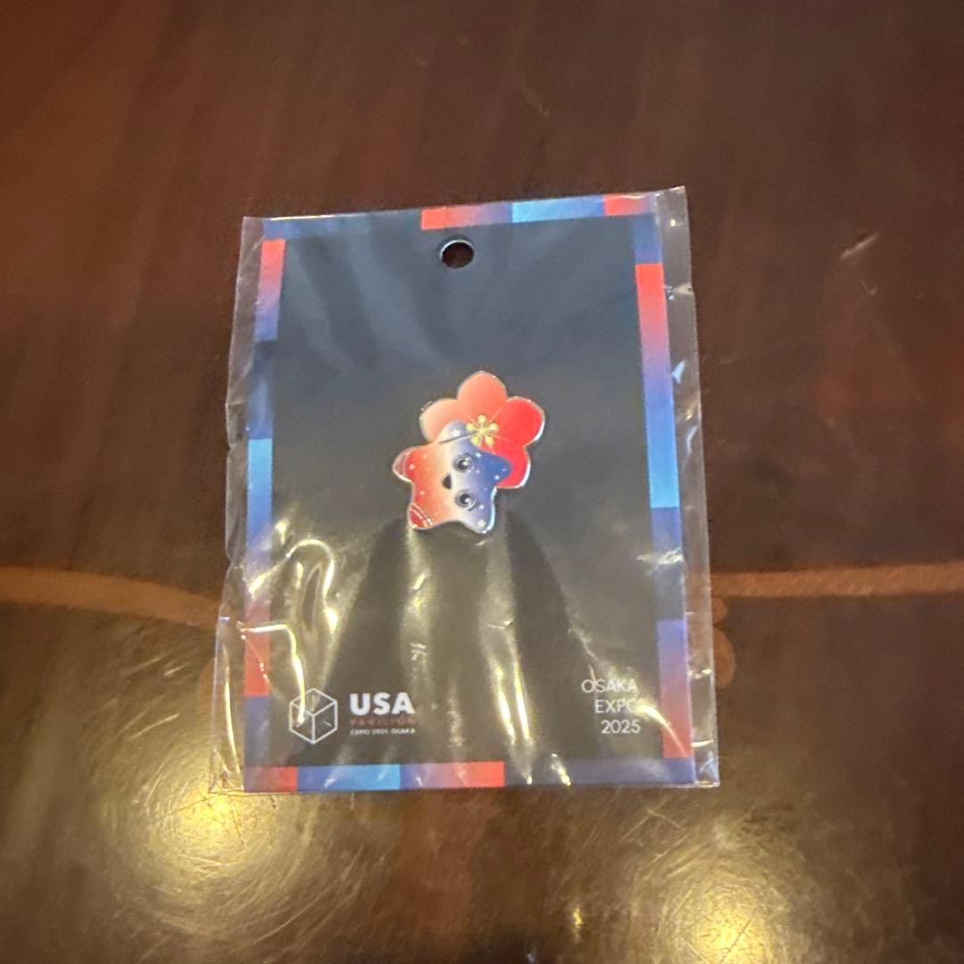EXPO 2025 OSAKA USA パビリオン ピンバッジ