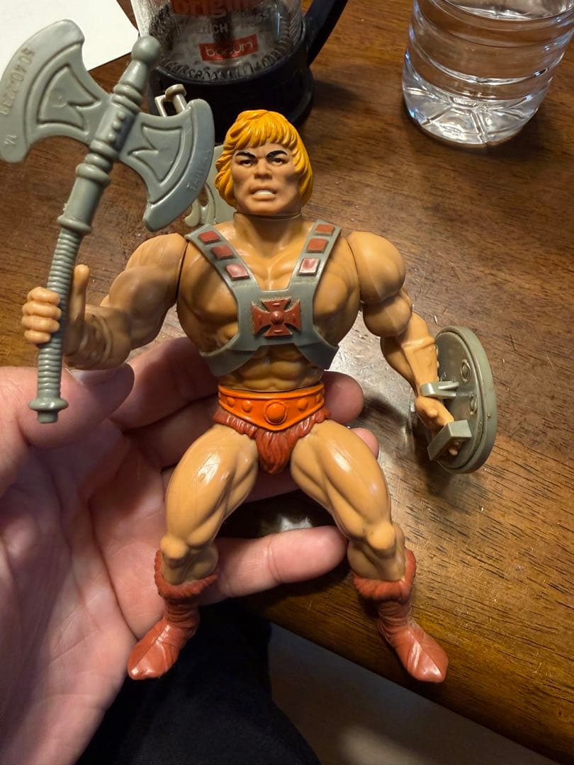 MOTU ヒーマン 1981 マテル 武器完品 マスターズオブザユニバース