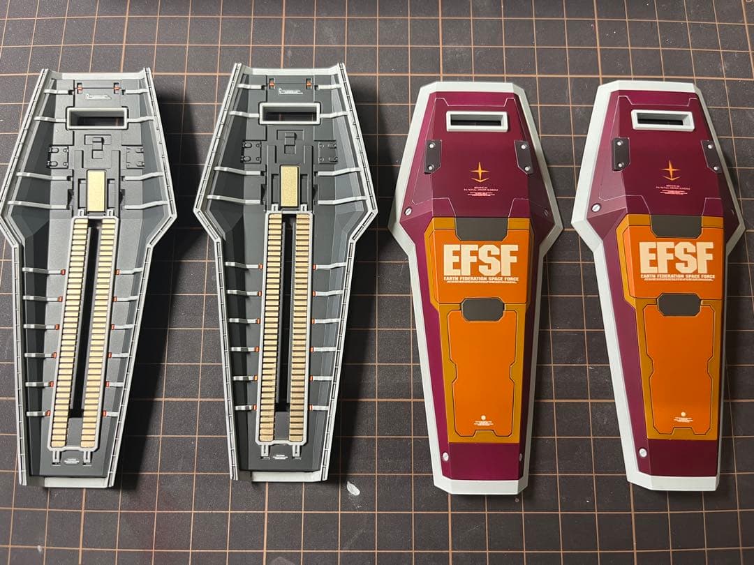 MGフルアーマーガンダムVer.Ka サンダーボルト　ミキシング 全塗装 完成品