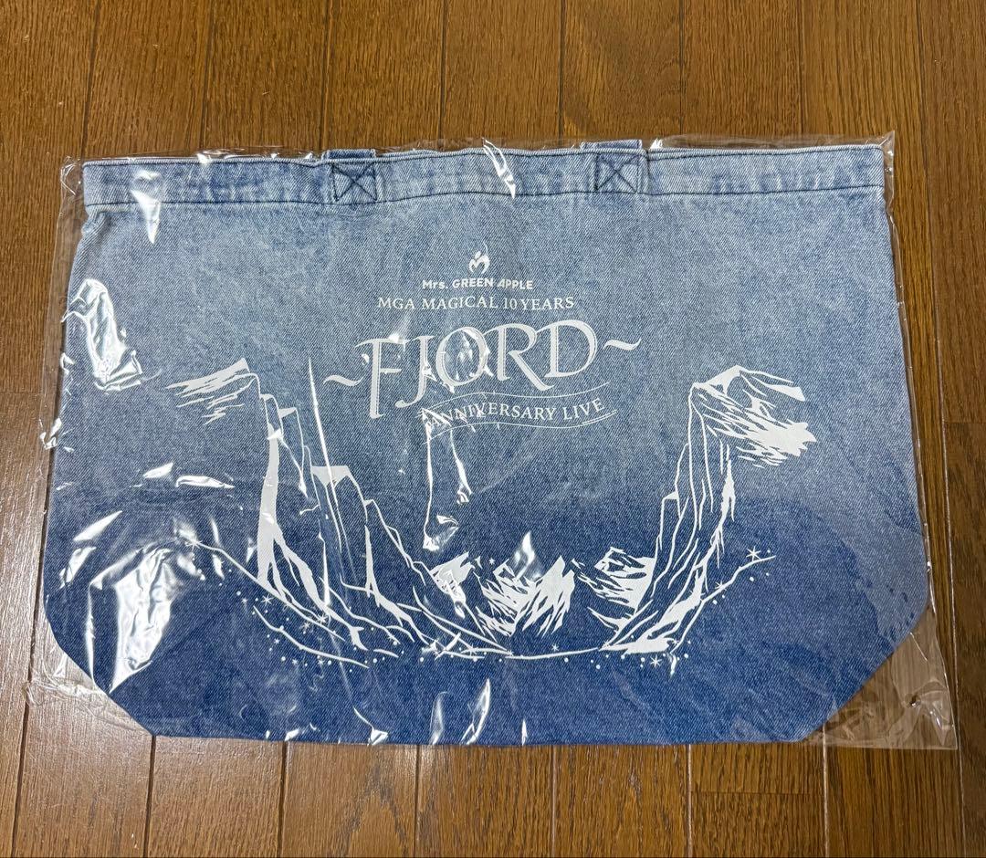 Mrs. GREEN APPLE FJORD デニム トートバッグ