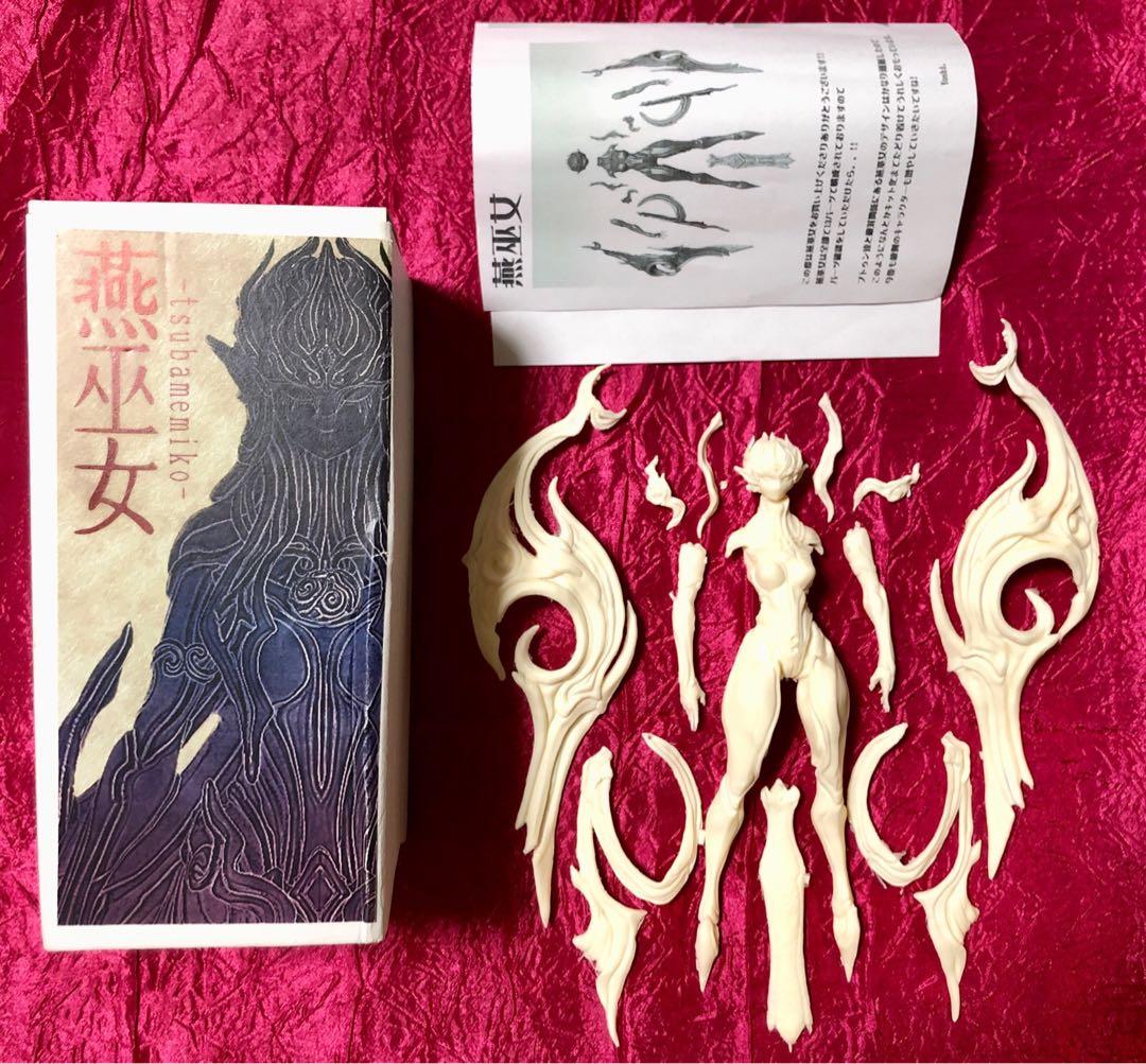 燕巫女 ガレージキット ノンスケール　未組立　紡ギ箱　フィギュア