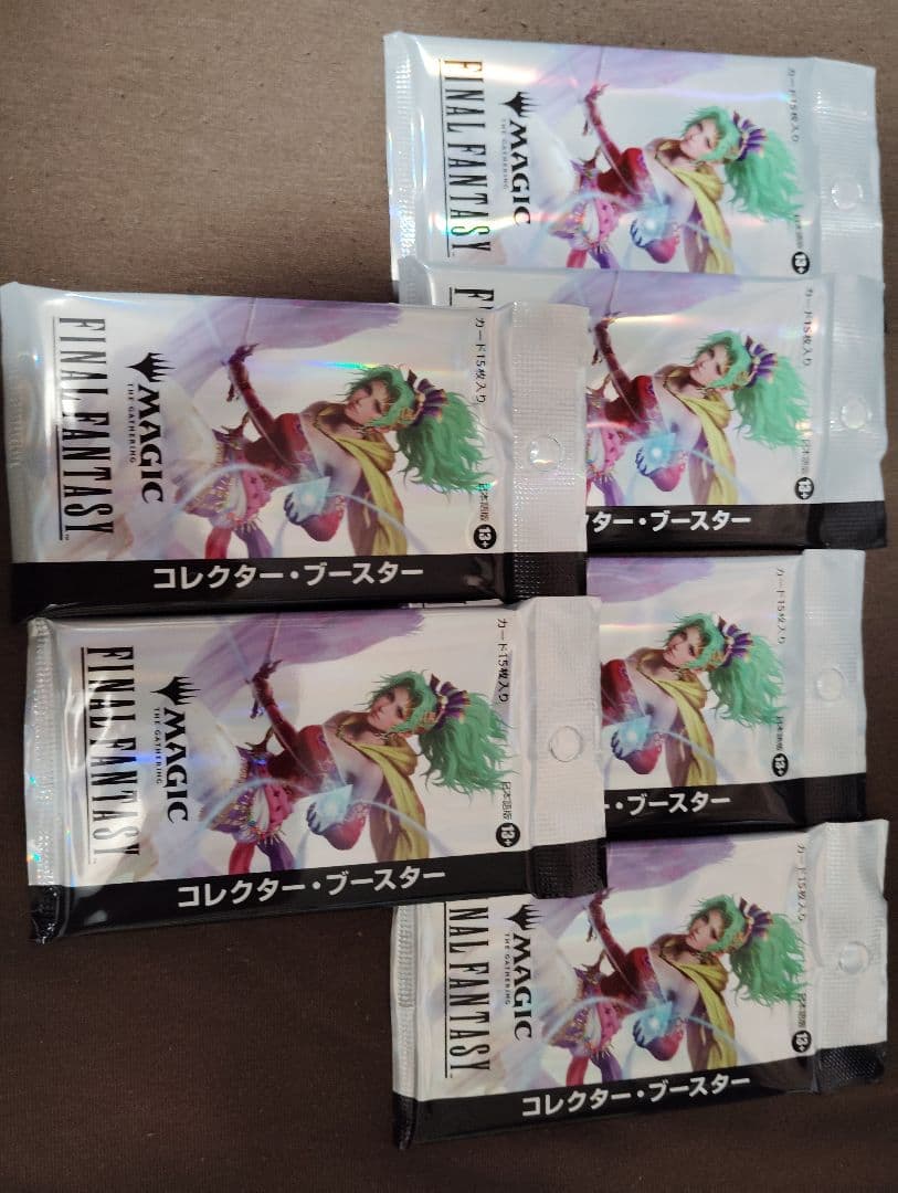 MTG FFコラボ　新品未開封 コレクターブースターパック 6パック