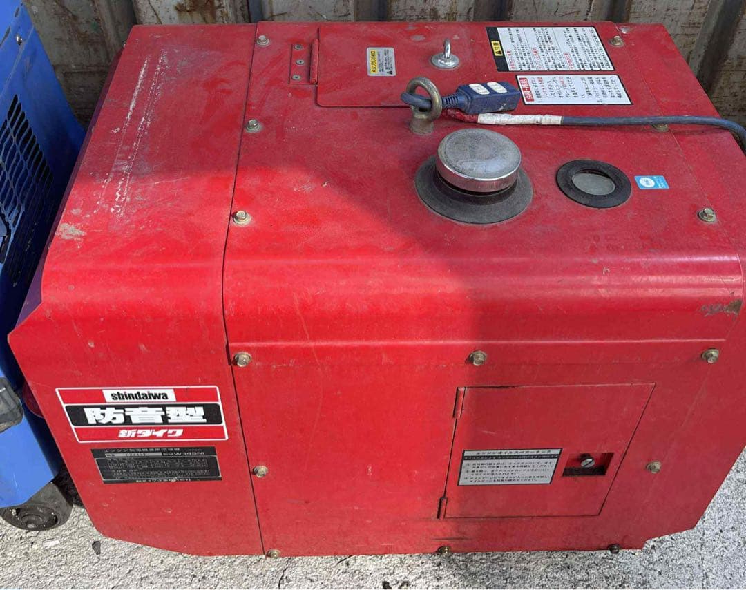 新ダイワ EGW145M 発電機 溶接機 ２５Ａ／２８Ａ