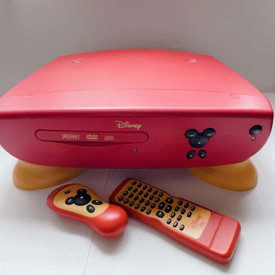 【動作確認済み】ミッキー ディズニー DVD/CDプレーヤー 希少