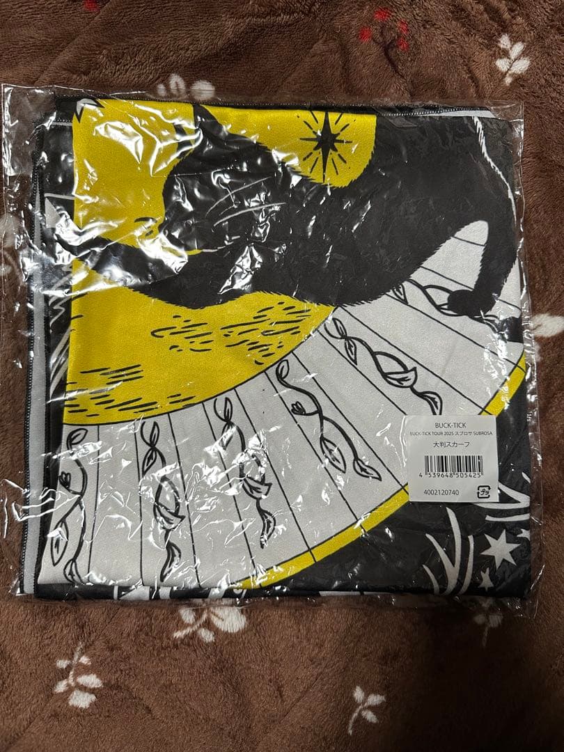 BUCK-TICK TOUR 2025 スブロサ 大判スカーフ