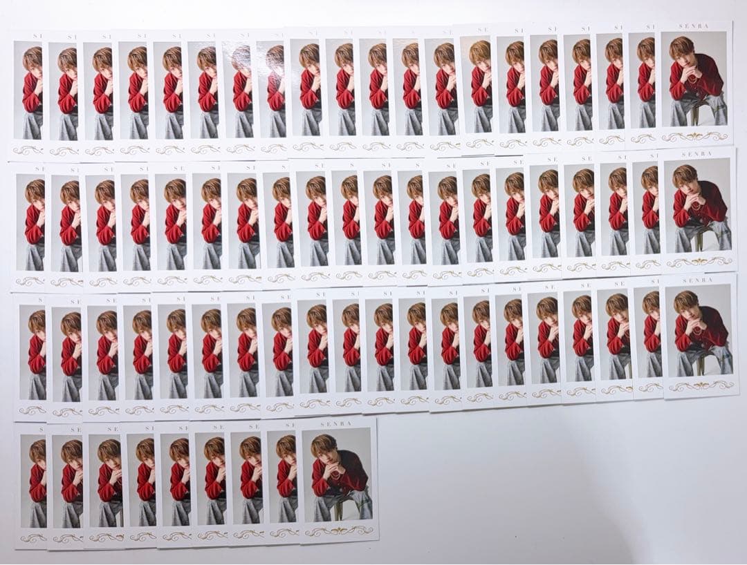 センラ ワンマンライブ 2024 MARCEL 赤 ミニフォトカード