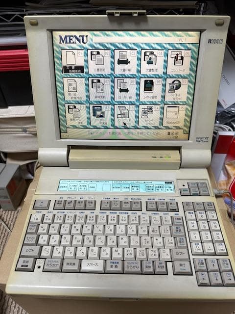 RICOH RIPORT PC BU-NW73 本体　通電確認済み