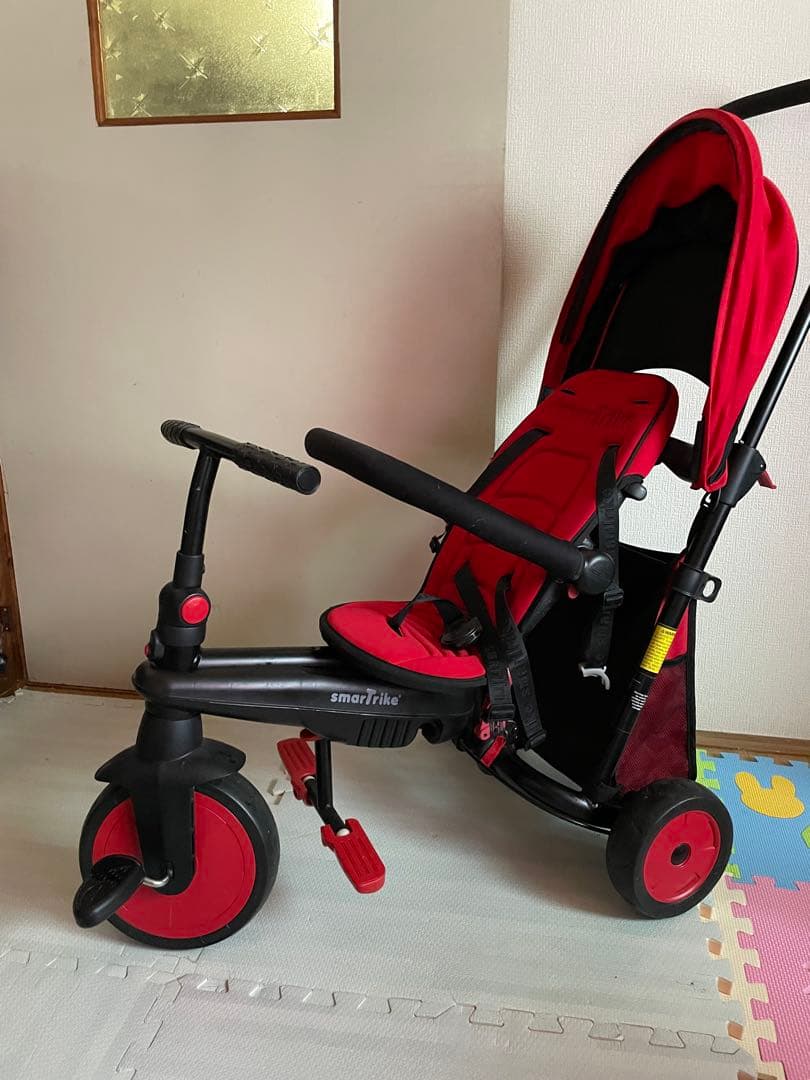 smarTrike 赤黒 三輪車