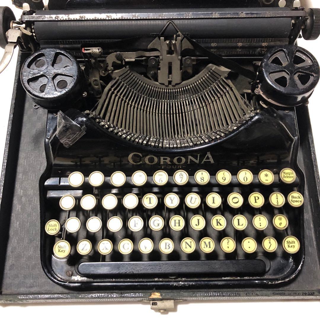 CORONA FOUR タイプライター 黒