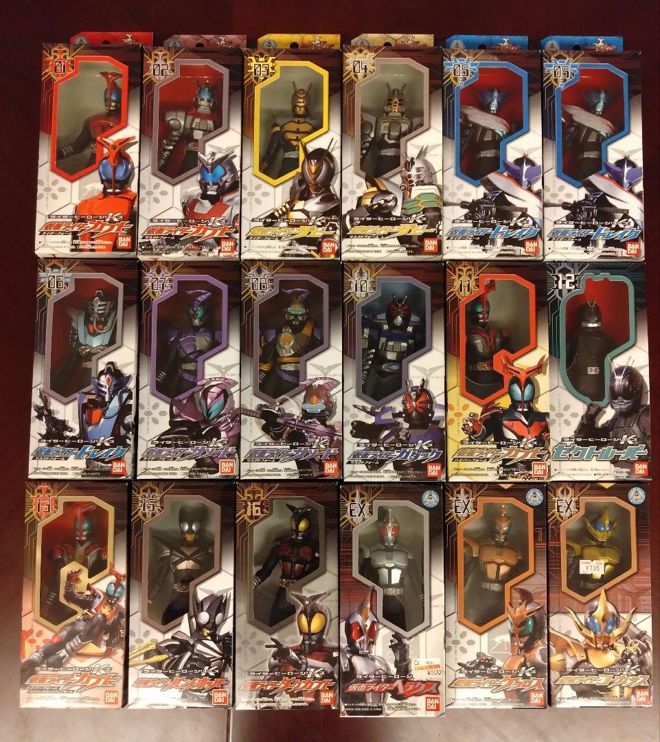 仮面ライダーカブト　ソフビ　フィギュア　仮面ライダーヒーローシリーズ