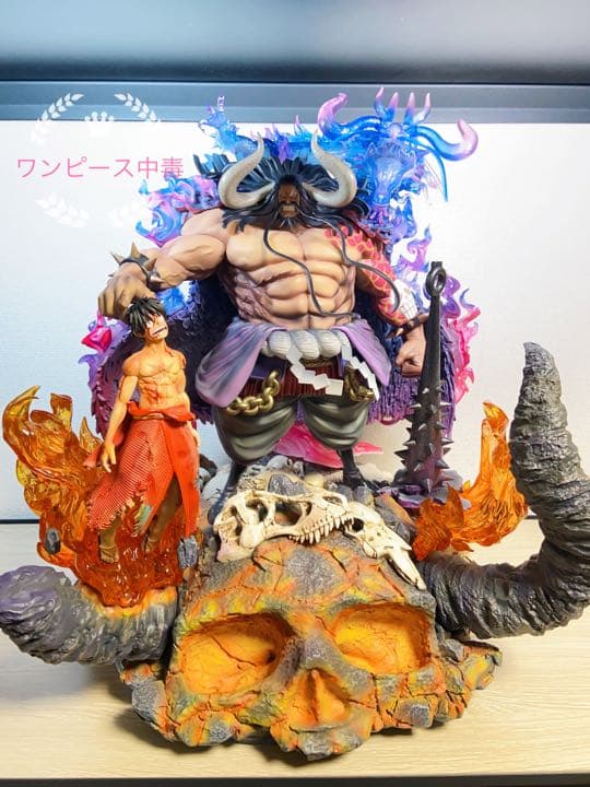 pop  カイドウ ジオラマ ワンピース　フィギュア　ワノ国編　鬼ヶ島　ギア5