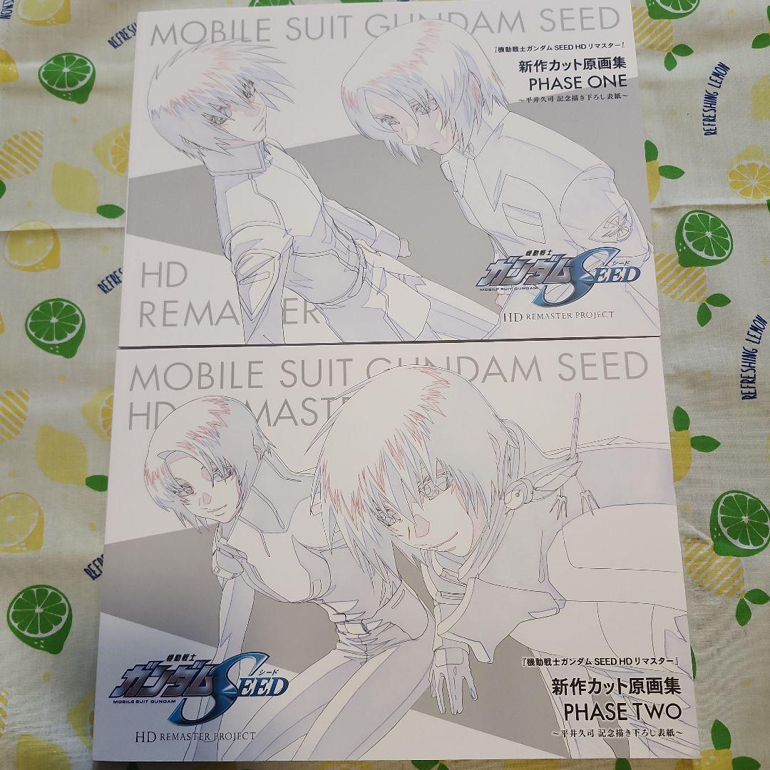 機動戦士ガンダムSEED HDリマスターアートブック2冊セット