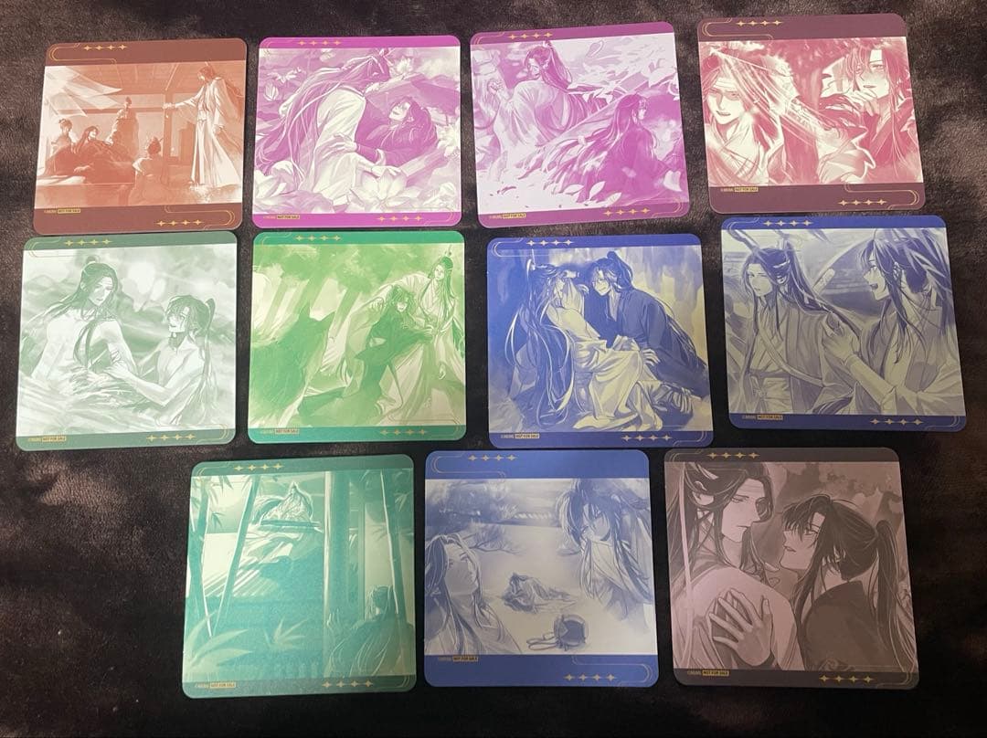 魔道祖師【藍忘機・魏無羨】5周年記念展購入特典コースターセット(計13枚)