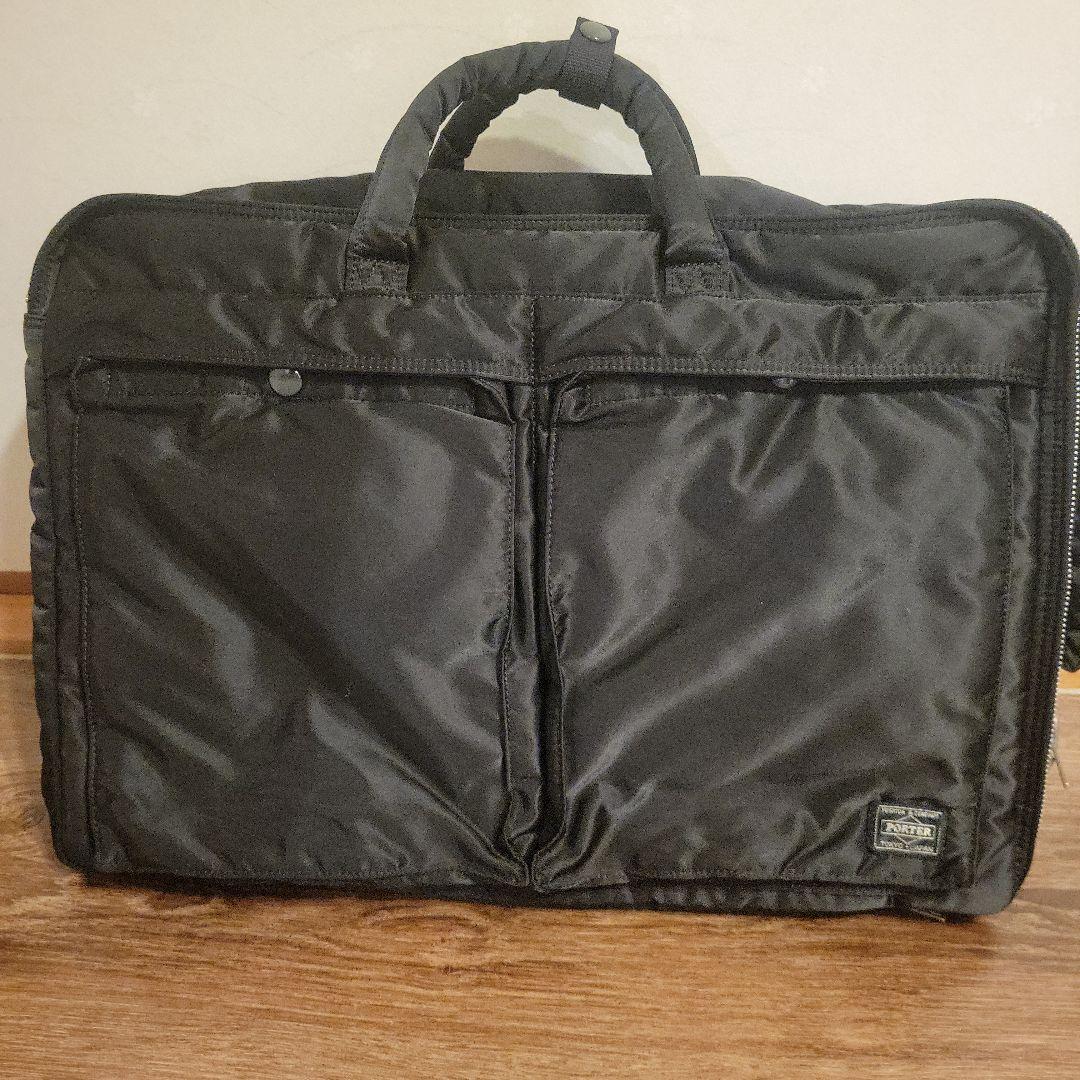 PORTER ポーター タンカー 3way ビジネスバッグ リュック 2層式 黒