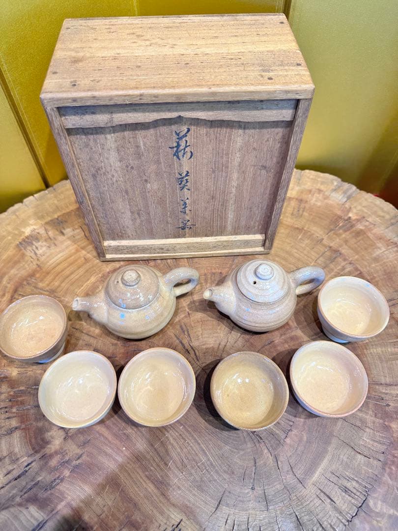 坂倉新兵衛，十二代，茶具，茶器，茶碗，茶道具セット 急須と茶碗6個