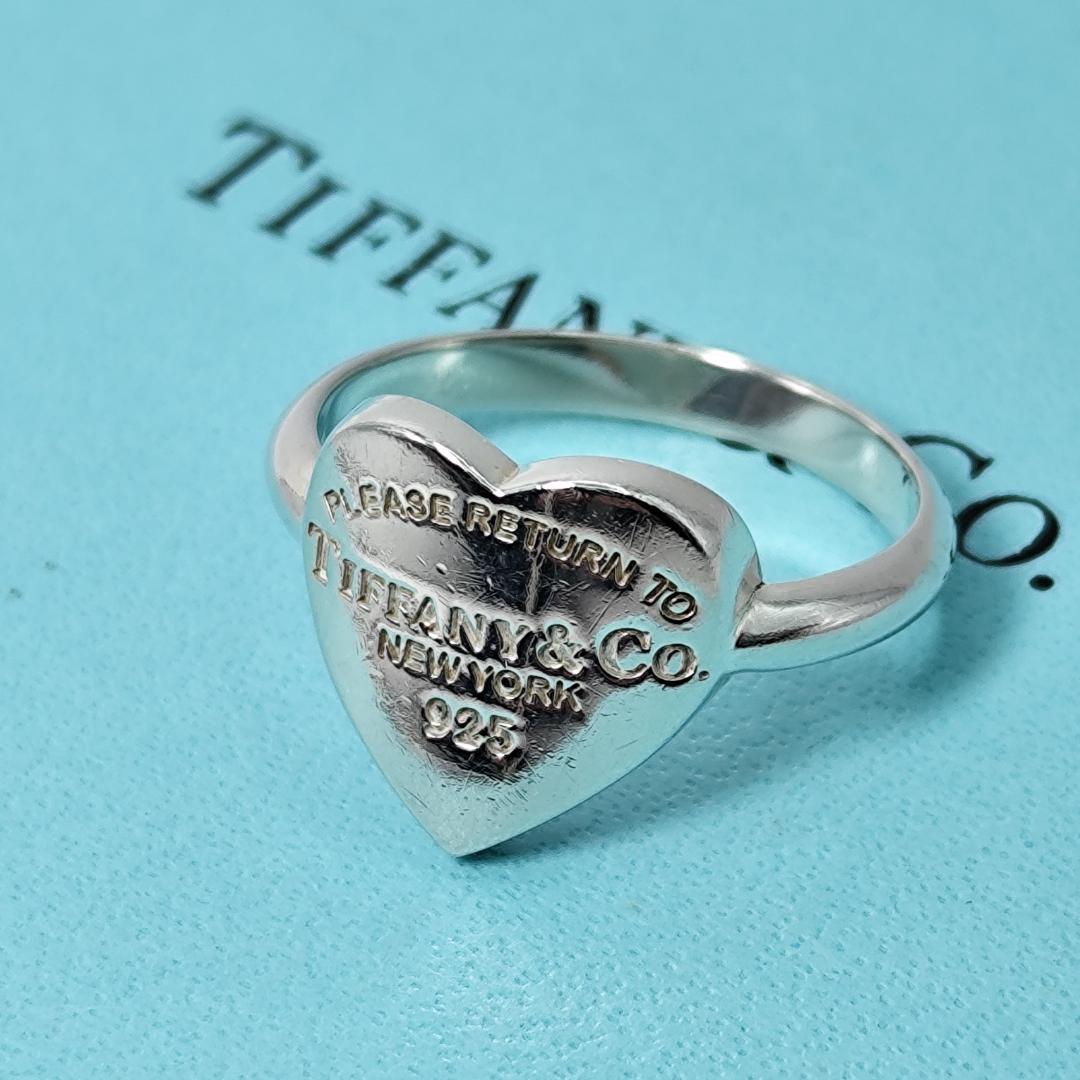 Tiffany & Co. ハート型リング 925シルバー