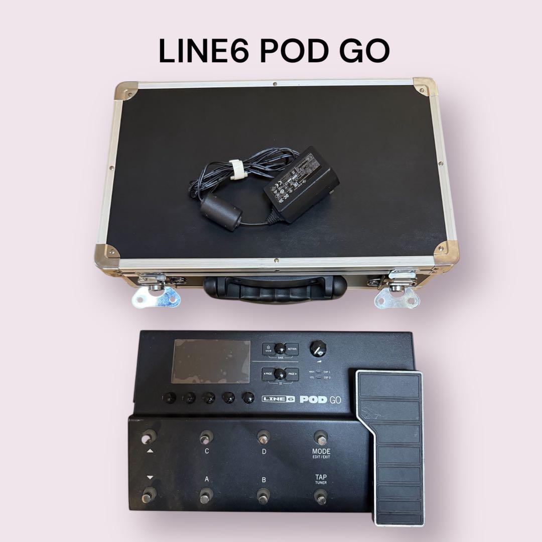 LINE6 POD GO マルチエフェクター AC ボード付