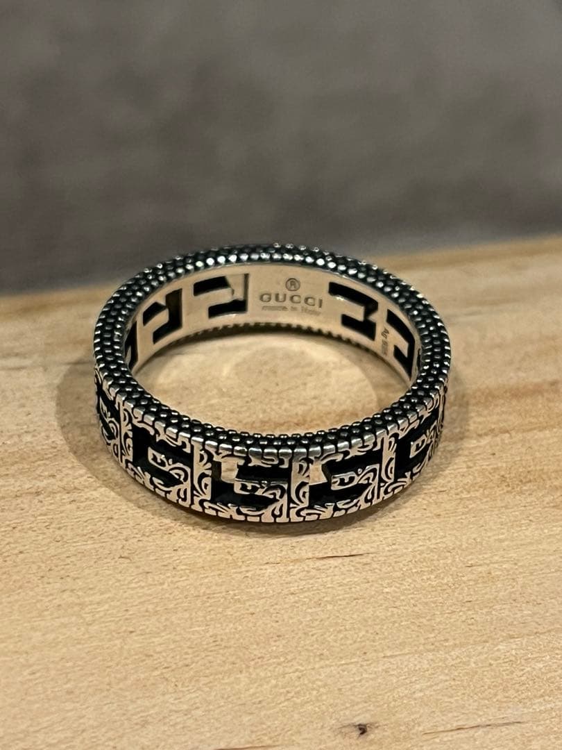 GUCCI グッチ メンズリング 指輪 サイズ18
