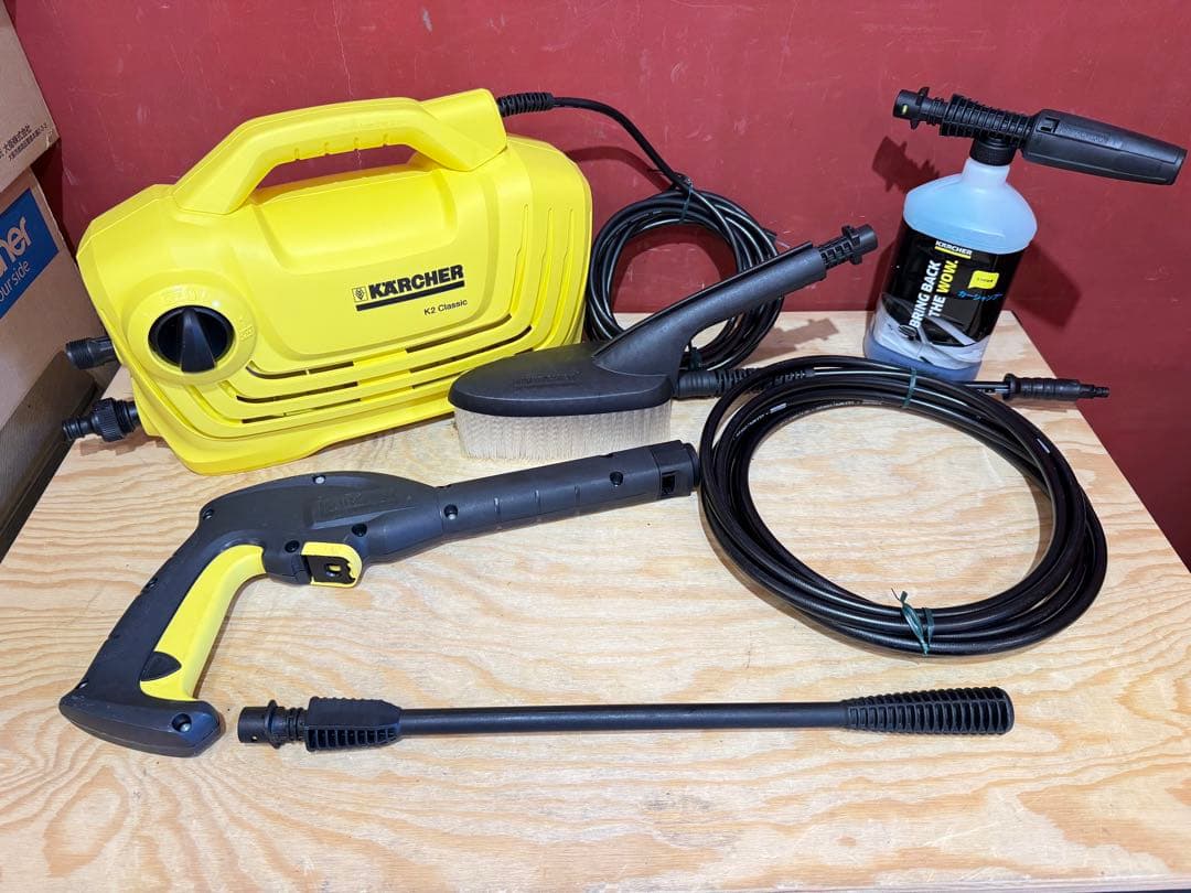 KARCHER ケルヒャー K2 CLASSIC　高圧洗浄機