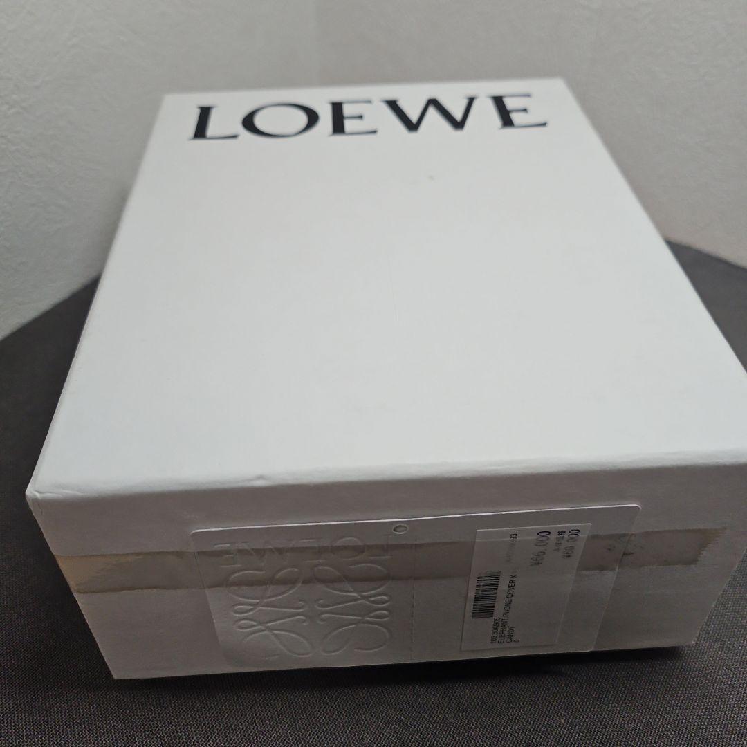 美品 LOEWE ロエベ エレファント バンパー iPhone XS MAX
