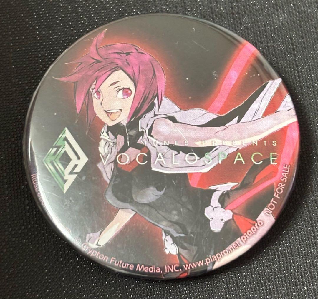 Vocalospace MEIKO アニメイト特典 缶バッジ 三輪士郎 ボカロ