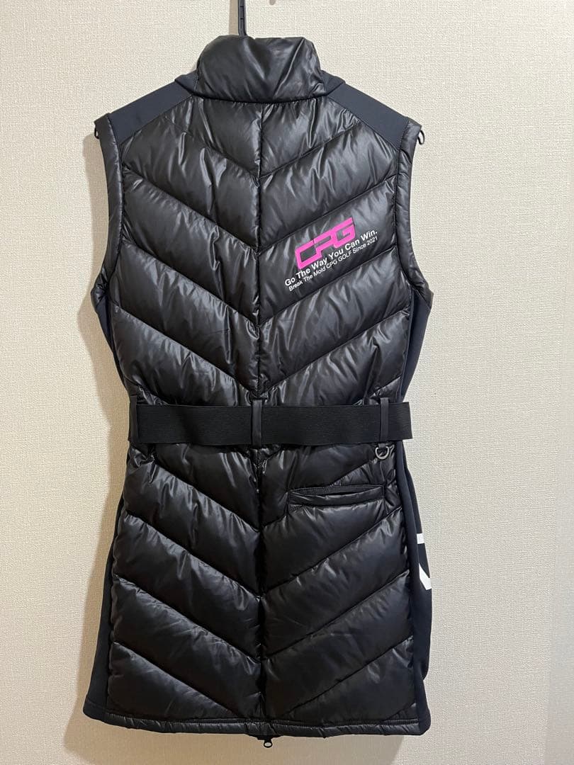 GPGゴルフ　ダウンロングベスト