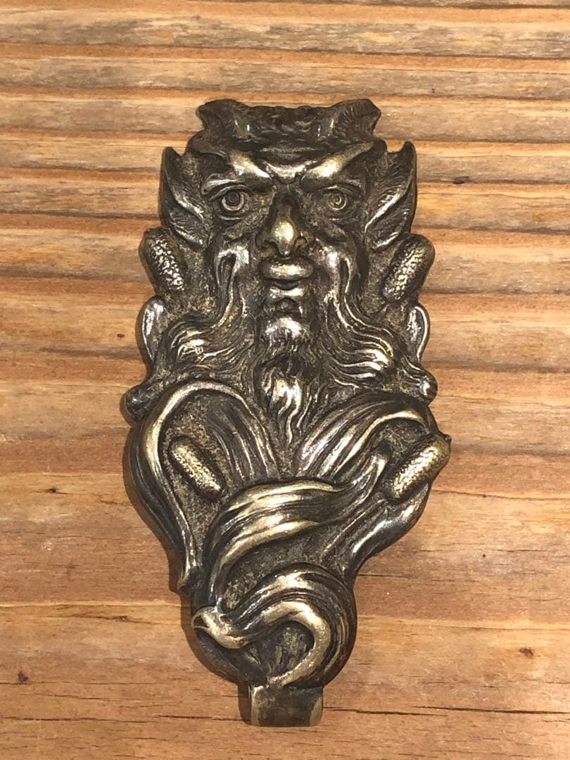 アンティーク　デビル 悪魔　サタン　インダストリアル　ビンテージ　ゴシック