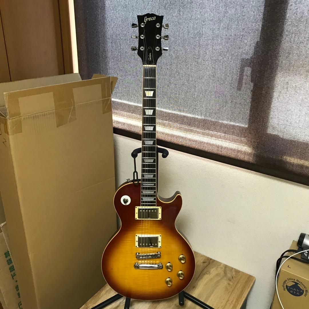 ジャパンビンテージ グレコ レスポール カスタム ハードケース付 中古品