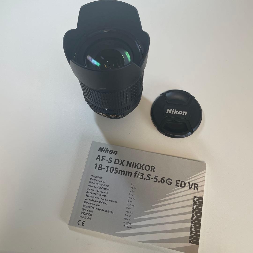レンズ(ズーム) NikonAF-S DX NIKKOR 18-105mm f/3.5-5.6G