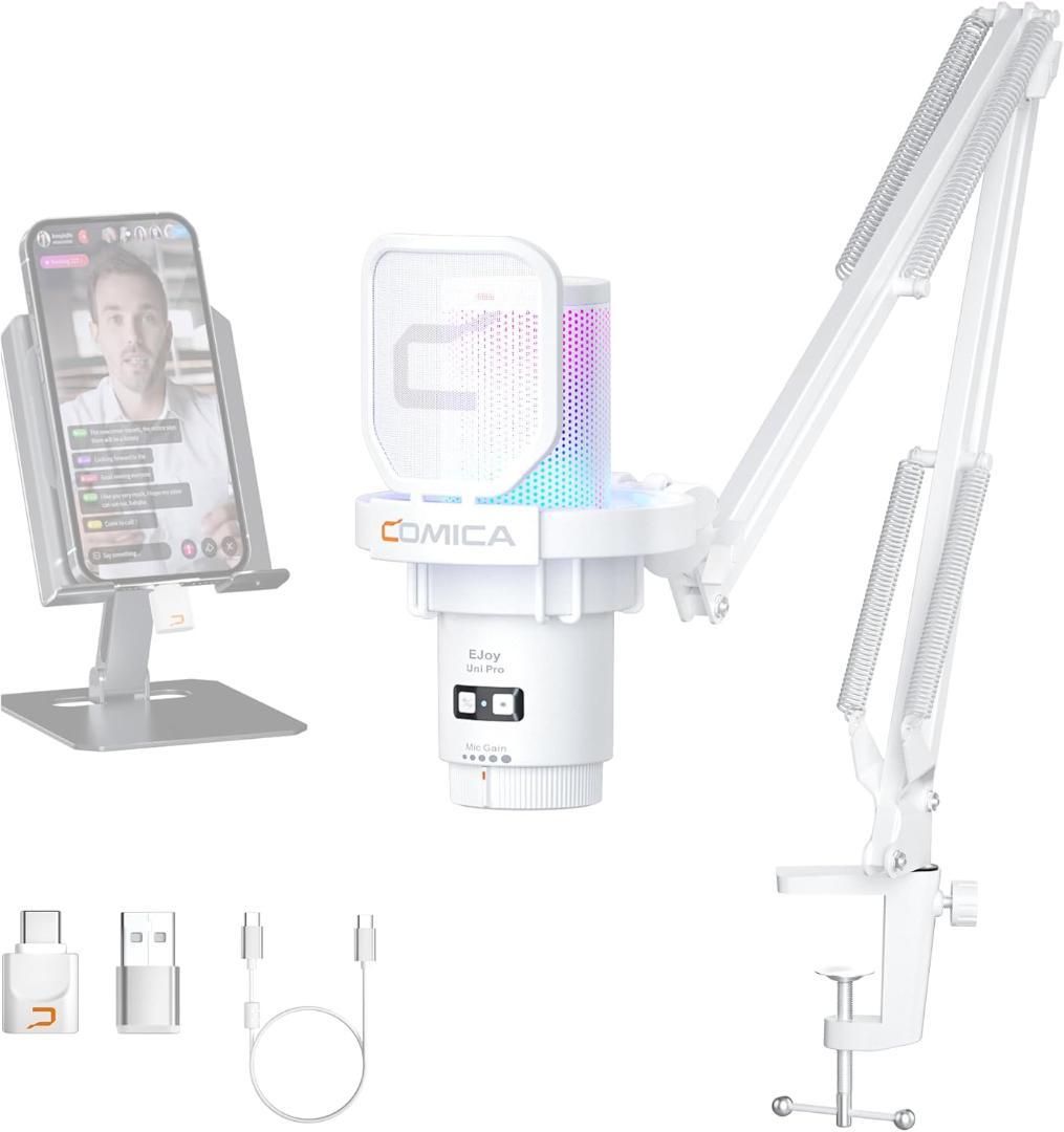 おこげ　お客様　ワイヤレスUSBコンデンサーマイク ゲーミングマイク