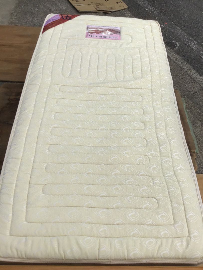 フランスベッド　木製シングルベッド マット　セット※直接引渡し希望！