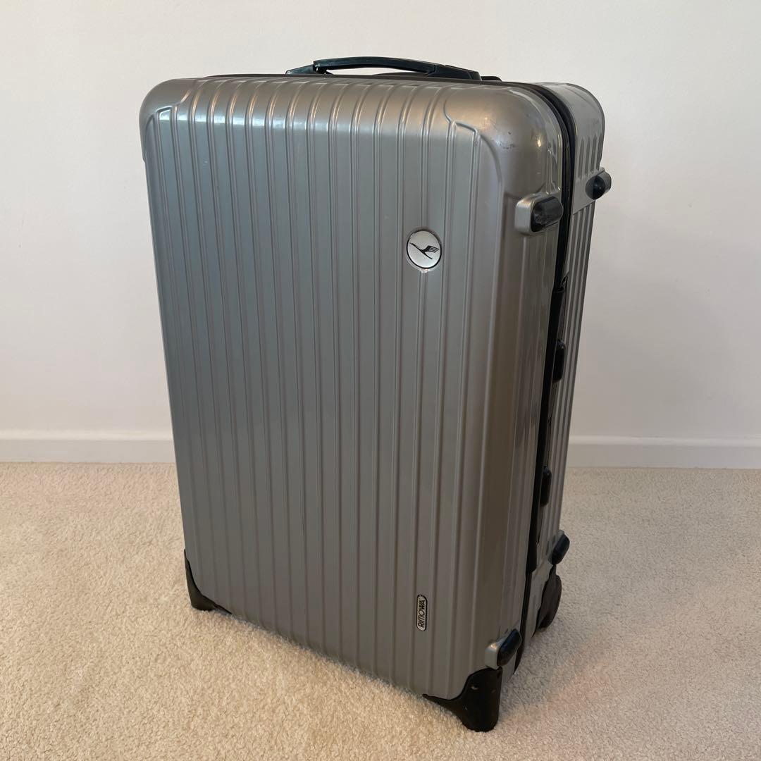 RIMOWA Lufthansa エアーライト Salsa 2輪 グレー 64L