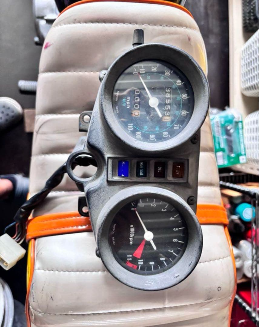 CB400T 純正メーター　バブ　ホーク