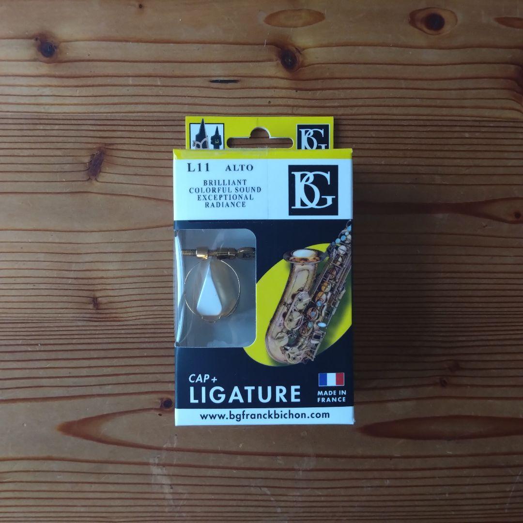 【美品】BG L11 ALTO Saxリガチャー ゴールド／値下済