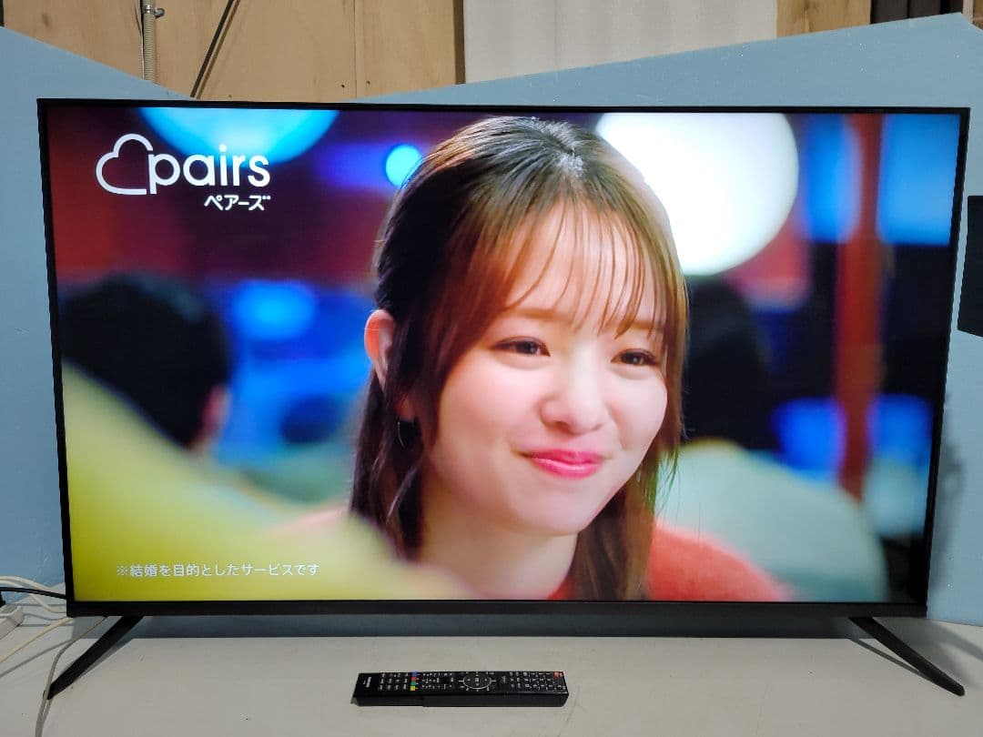 50型液晶テレビGreenHouse GH-TV50DGE-BK 2022製中古