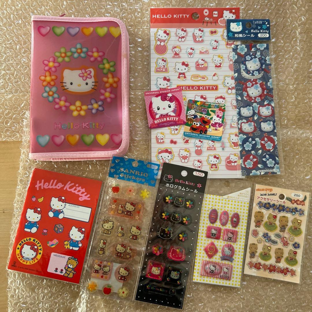 キティ　日焼け　ステッカー　シール　平成