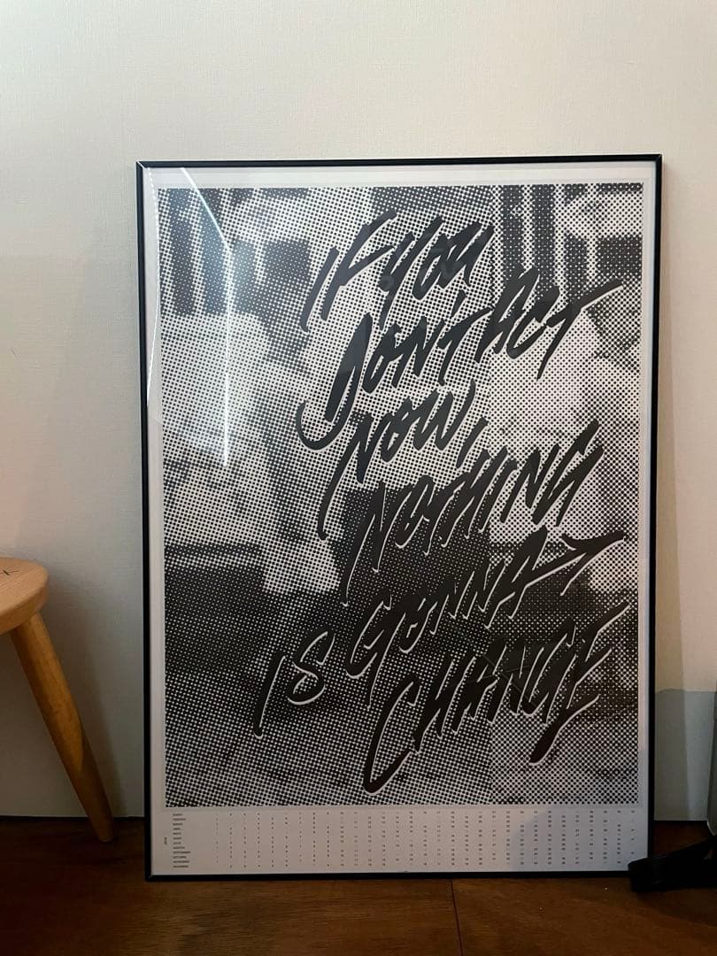 レア 内田洋一朗mogno6フレーム付きポスター