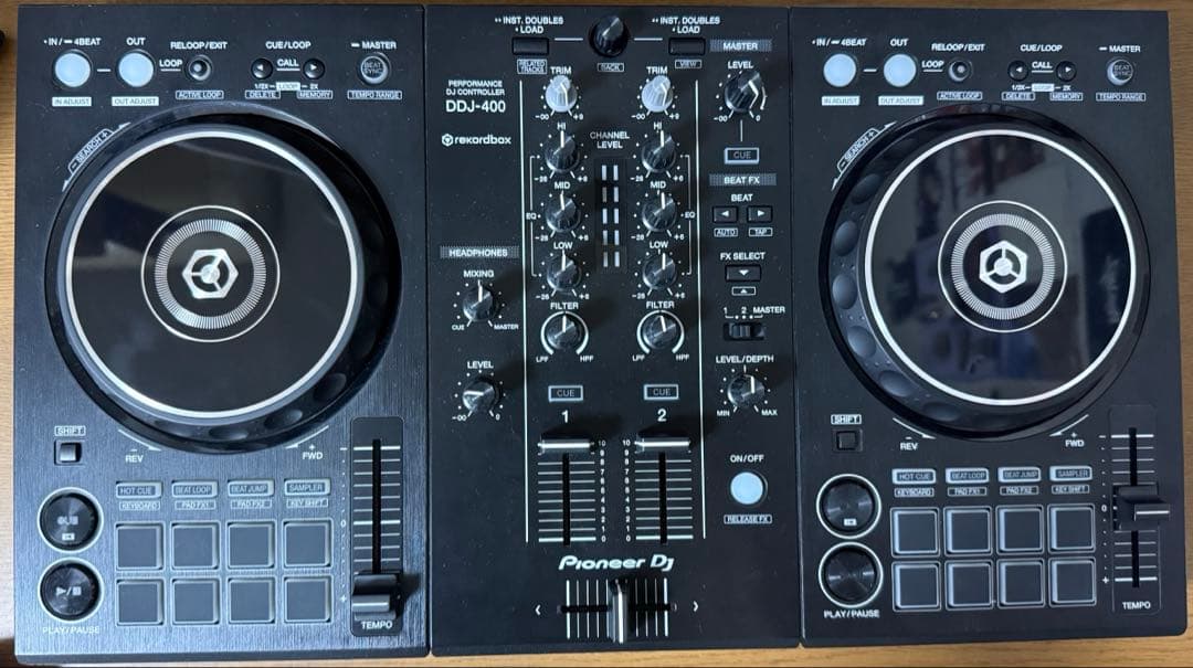 Pioneer DDJ-400 rekordbox 2ch DJコントローラー