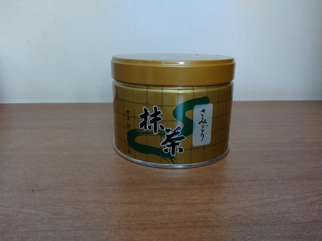 山政小山園　抹茶 さみどり150g缶✕3