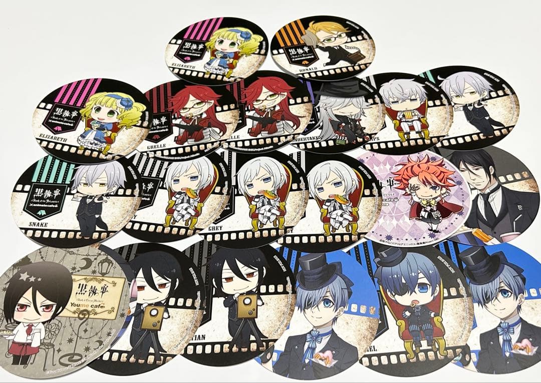 黒執事 コースター アニメイトカフェ
