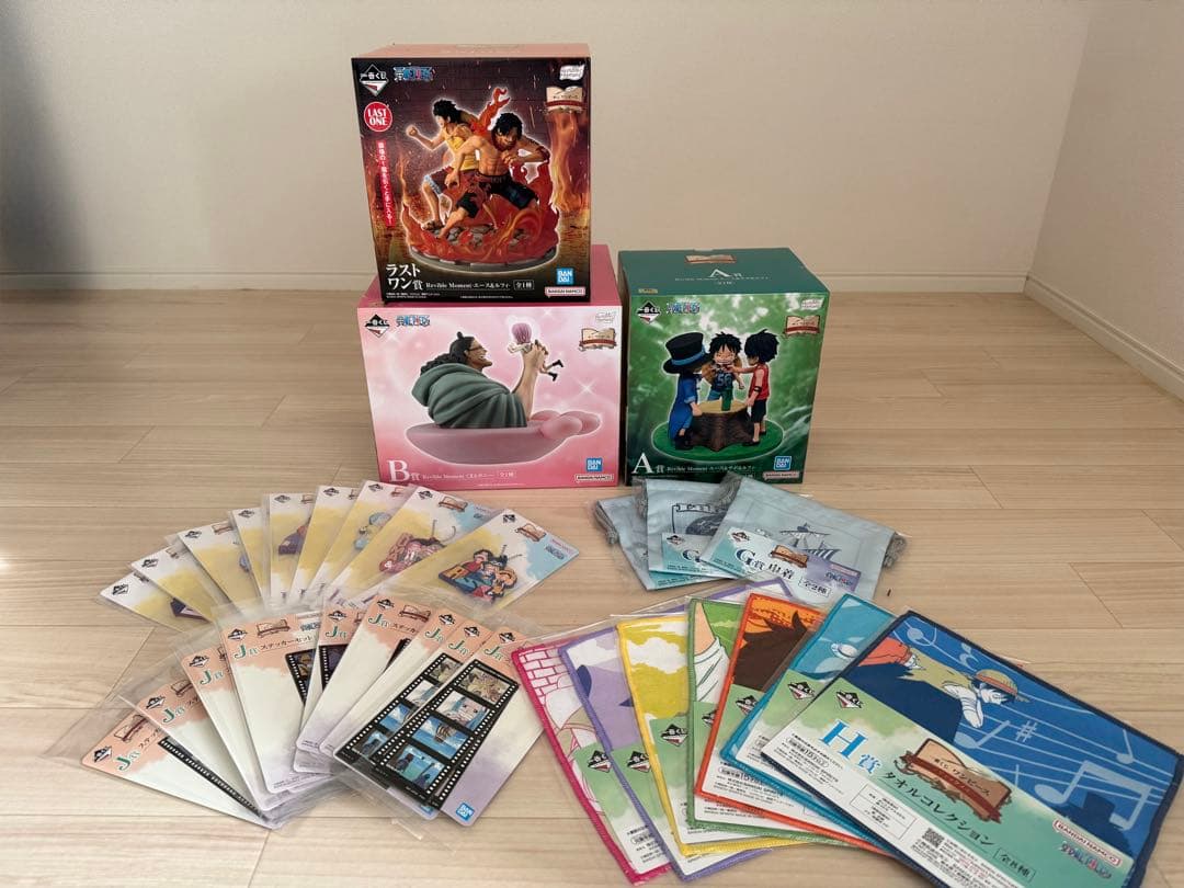 て*む様 ワンピース 一番くじ A賞B賞E賞 G賞 H賞 I賞J賞ラストワン賞