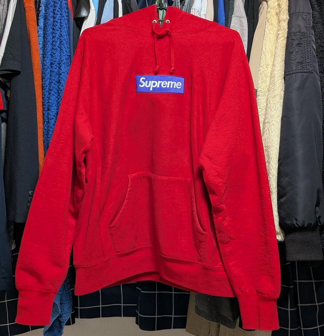 トップス Supreme 17AW Box Logo Hooded Sweatshirt