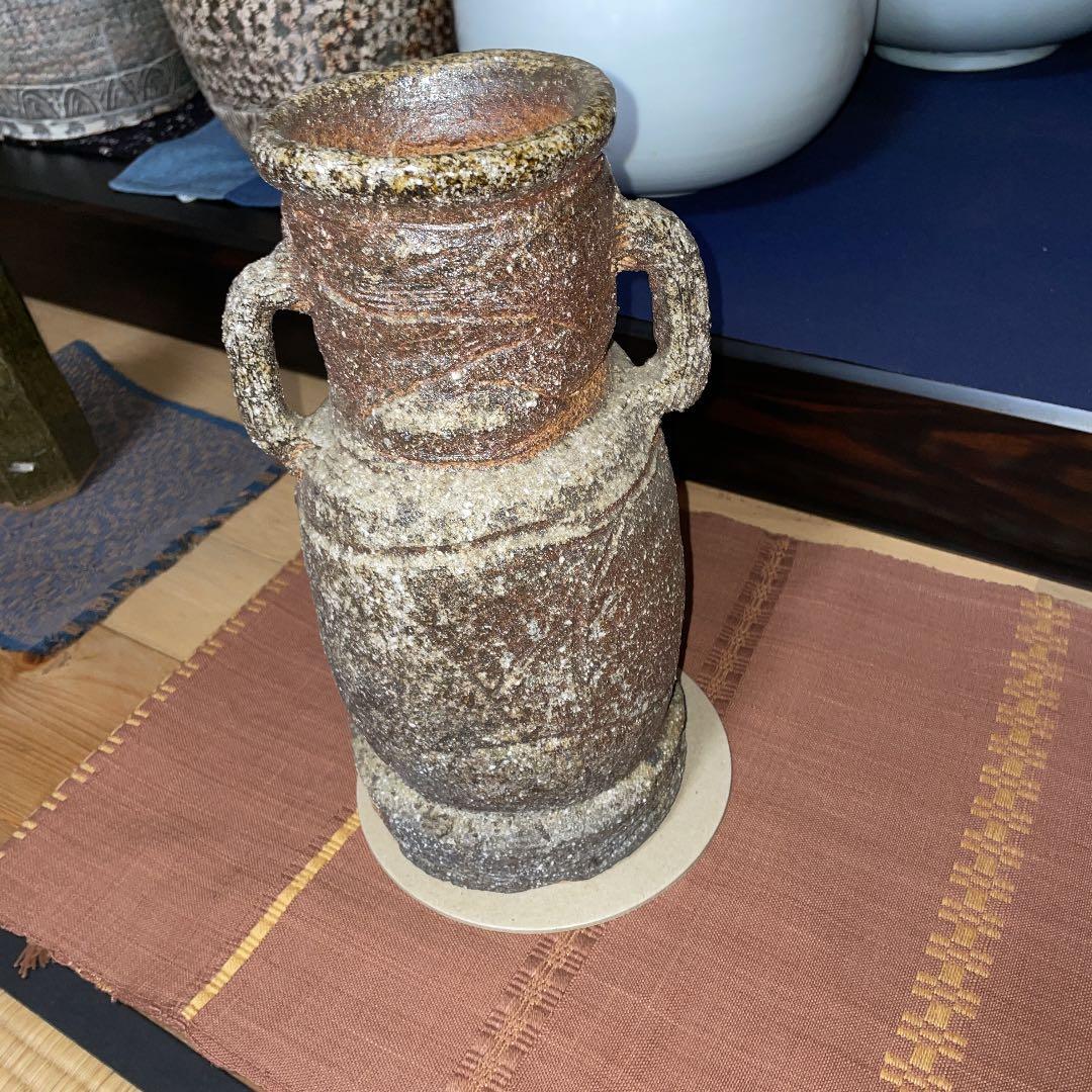 唐津焼　焼き締め壺