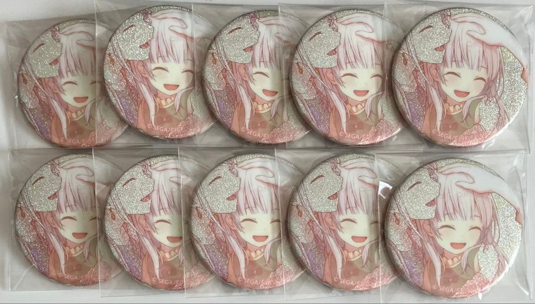 プロセカ 宵崎奏 グリッター缶バッジ