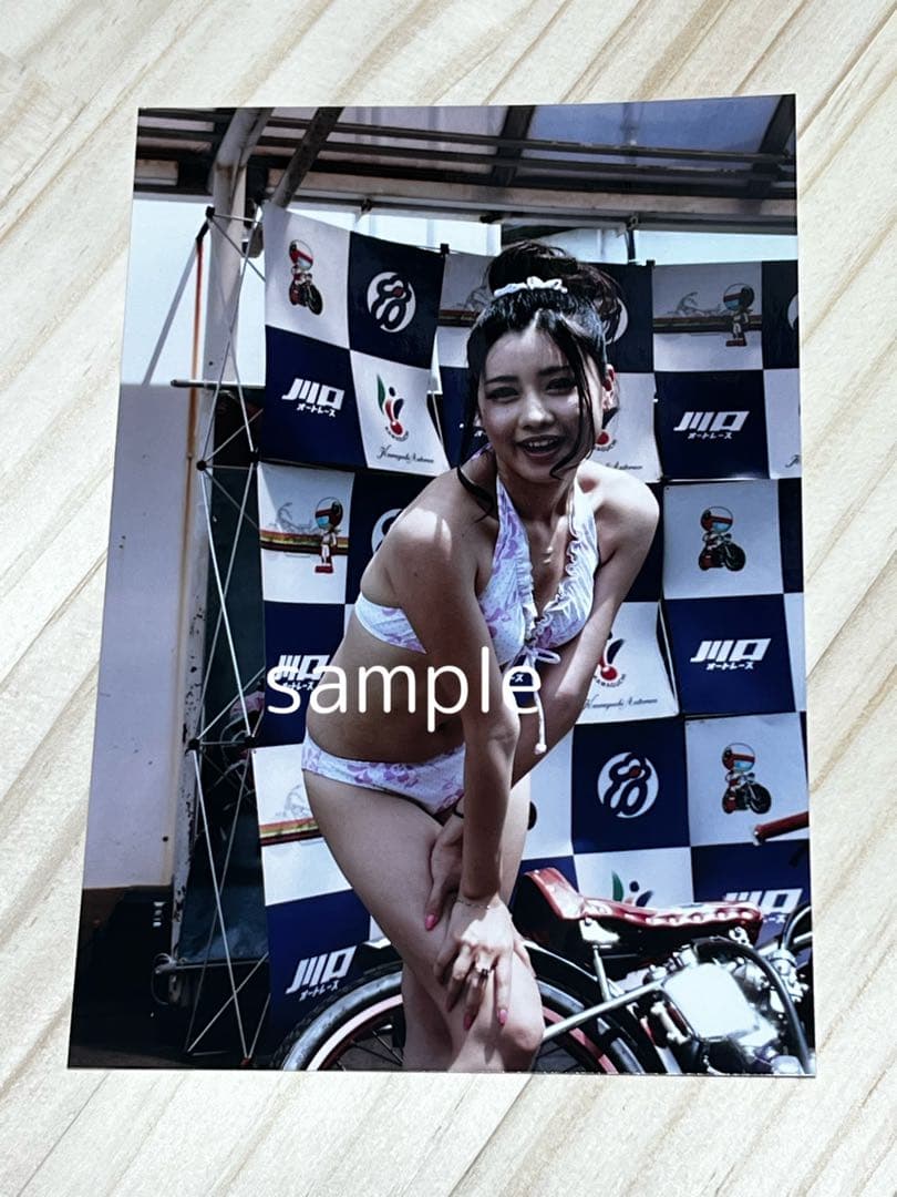 湯川舞さん　2013年　川口オートレース　イベント配布生写真