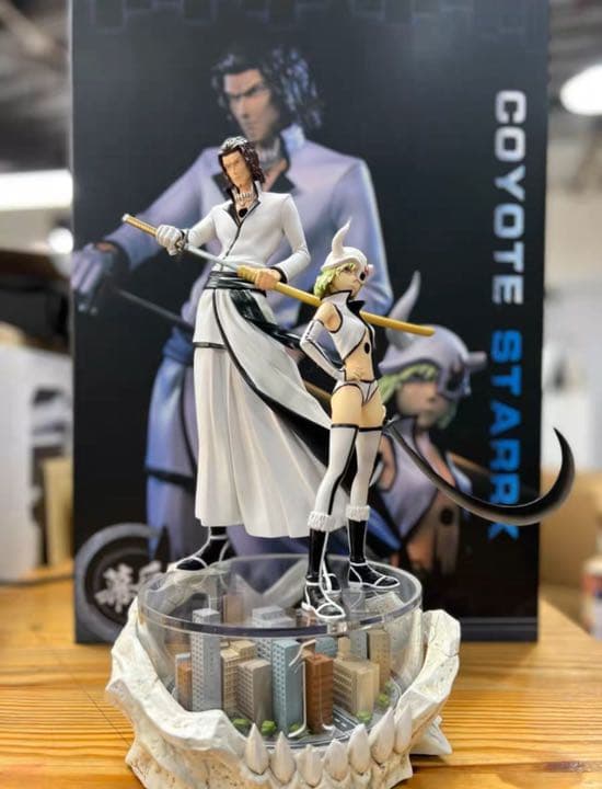 BLEACH  黒衣少年図 コヨーテ 1/8ガレージキット ガレキ スタチュー②