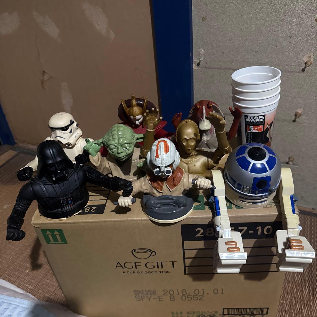 スター・ウォーズ ケンタッキー限定フィギュアセット 8体