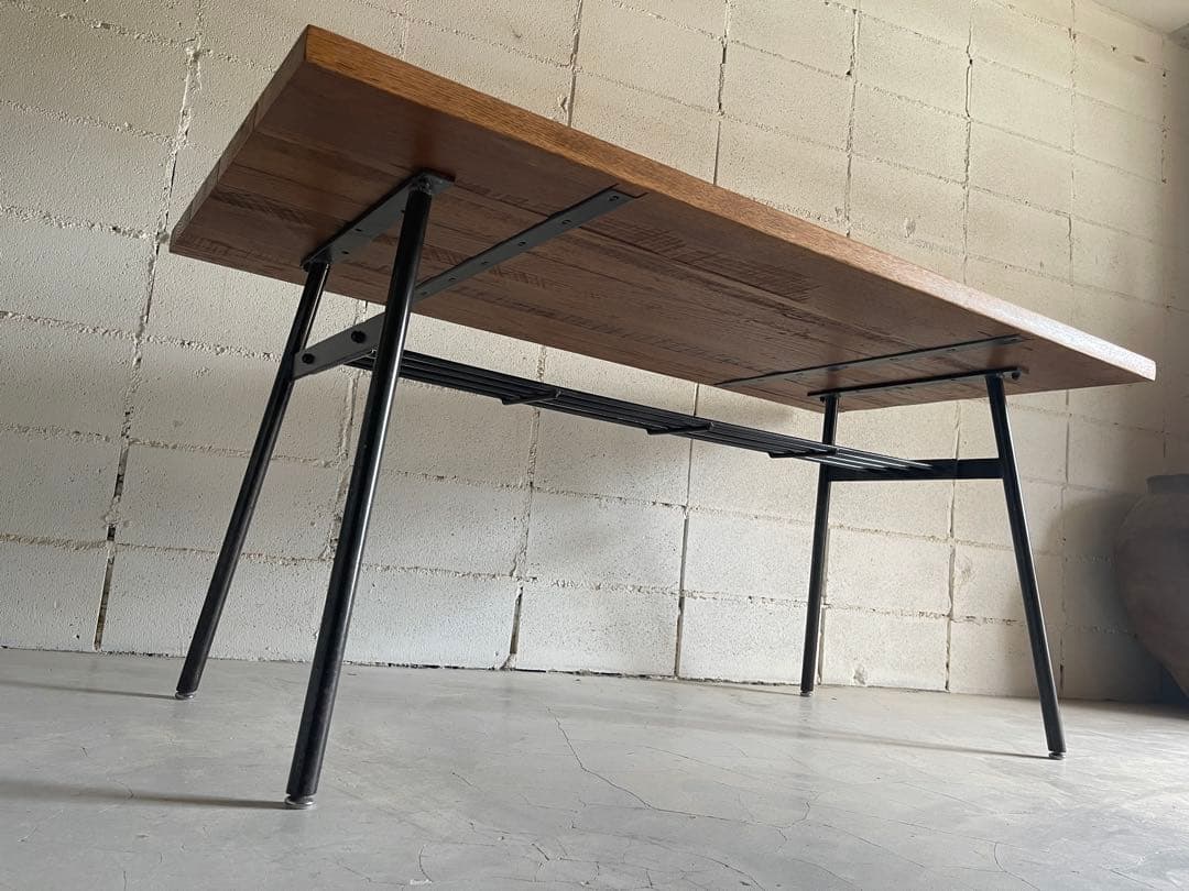 クラッシュゲート　ノットアンティークス　クッパ　ダイニングテーブル　オーク無垢材