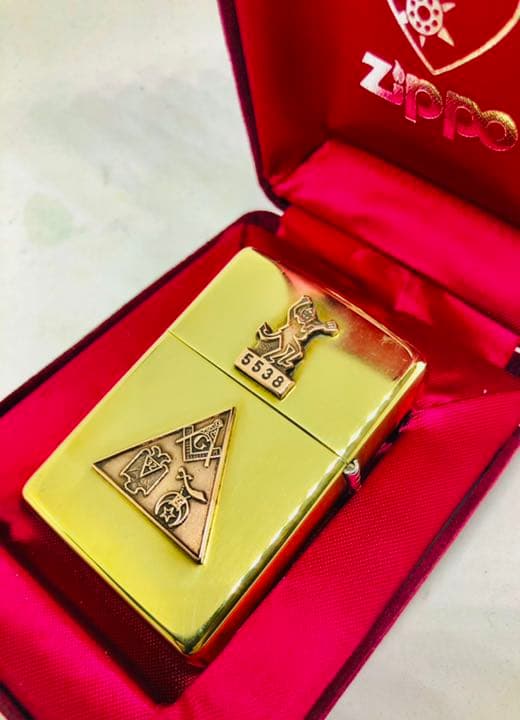 最愛の悪魔★デビル★フリーメイソン★シユライナー双頭鷲★ゴールド真鍮ブラス製